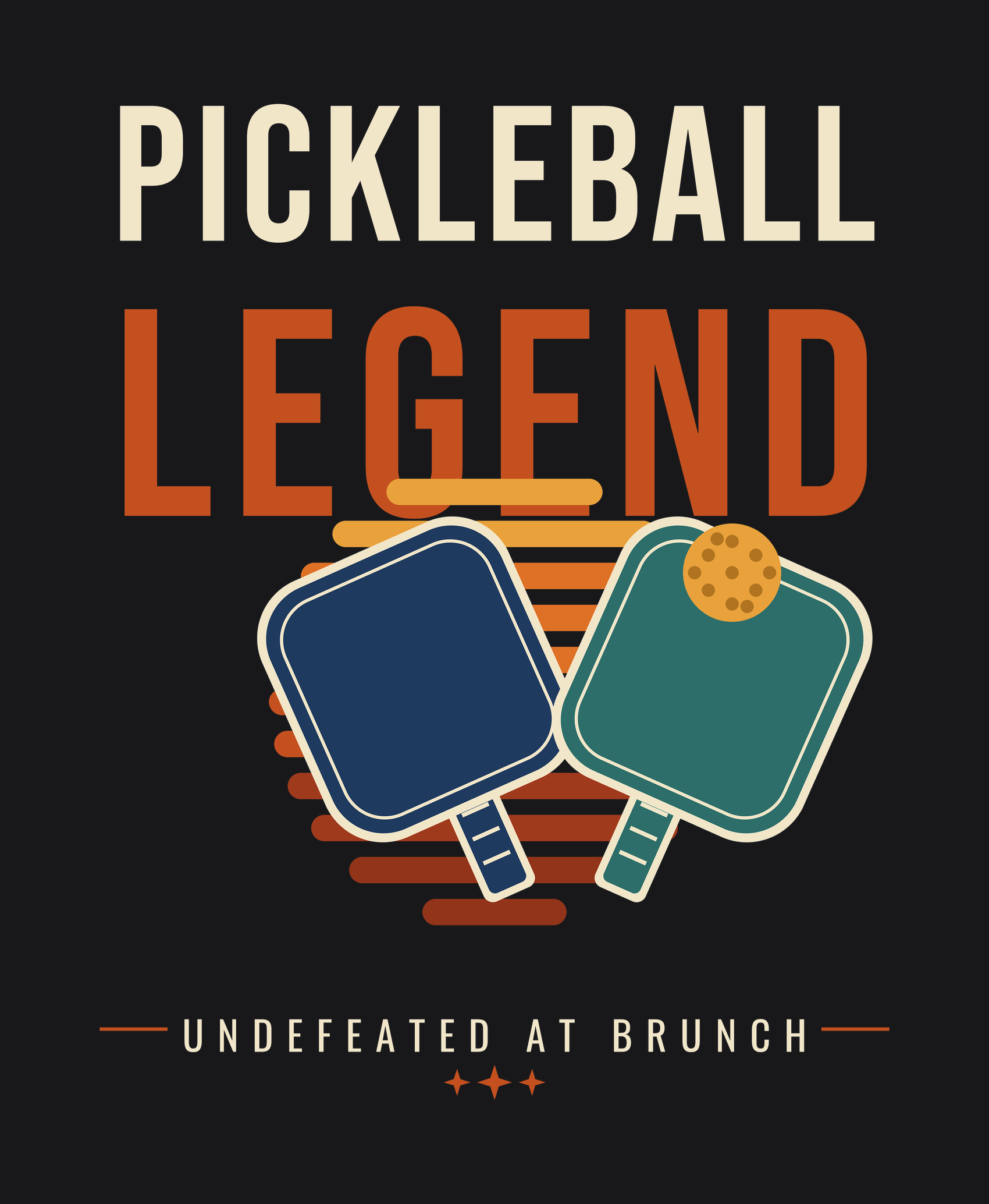 Pickleball Legend shirt design